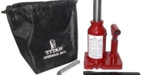 Titan Double Lift Hydraulic Bottle Jack