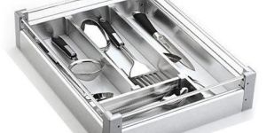 Stainless Steel Cutlery Kitchen Basket