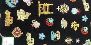 Embroidery Work Saree Fabric