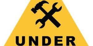 under Construction Sign Board