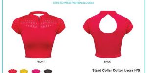 Zipper Stitched Blouse