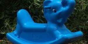 Plastic Little Elephant Rockers