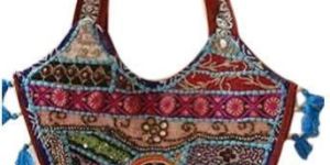 Multicolor Embroidered Handbag