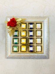 Square Silver Samiksha Chocolate Hamper