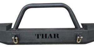 Black Metal Thar Car Front Guard