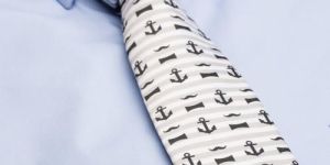 Anchor Mushtache Tie