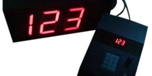 Wall Mounted Rectangle LED Token Display