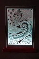 Sandblasted Glass