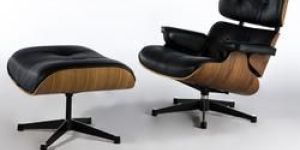 Leather And PVC Study Lounge Chair