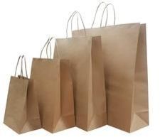 Brown Custom Paper Bags