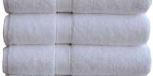 White Plain Terry Bath Towel