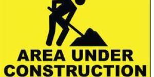 Construction Zone Sign Board