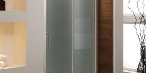Glass Bathroom Door