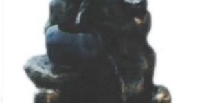 Black Fiberglass Waterfall