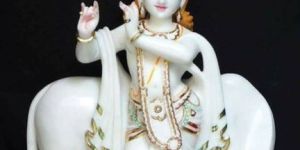 Marble Krishna Statue
