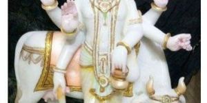 Marble Dattatreya Statue