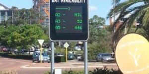 LED Display Parking Sensor System