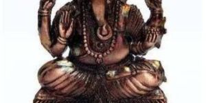 Copper Ganesh Idol