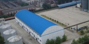 Spider Galvalume Dome Roof Shed