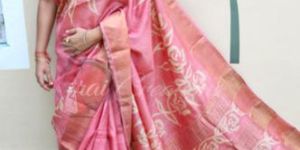 Zari Broad Tussar Saree