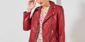 Ladies Leather Jacket