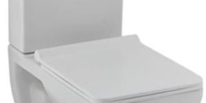 Glossy Closed Front Wall Hung Water Closet