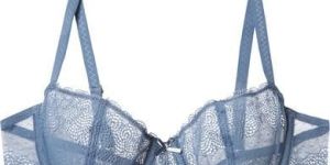 Half Net Hosiery Bra
