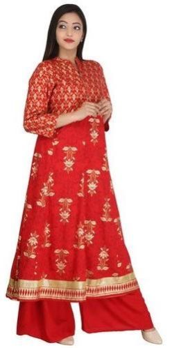 Embroidered Cotton Kurti