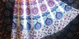 Cotton Printed Skirt