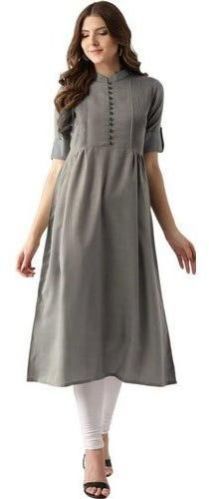 Plain Cotton Kurti