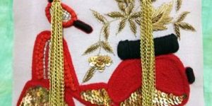 Ladies Embroidered Designer Clutch Bag