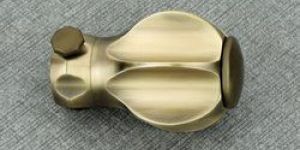 Stainless Steel Designer Curtain Rod Bracket