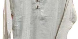 Mens Cotton White Kurta