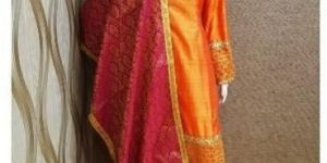 Ladies Silk Punjabi Suits
