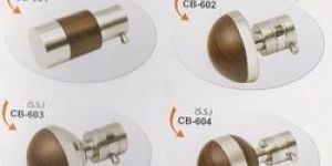 Stainless Steel Brown Curtain Brackets