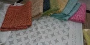 Multicolor Cotton Applique Patchwork Bed Sheets