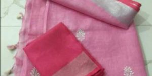 Linen Saree