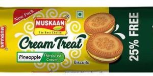 Pineapple Cream Biscuits
