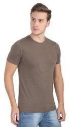 Cotton Plain Mens Round Neck T Shirt