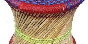 Cane Wood Stool (Mudda)