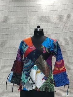 Patch Work Blouse