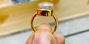 925 Solid Sterling Silver Gold Rhodium Platted Ring