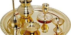 Brass Pooja Thali