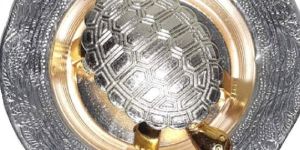 Brass Oxidized Gold Plated Tortoise