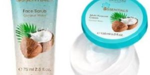 Oriflame Sweden Essentials Coconut Water Cream & Scrub Combo
