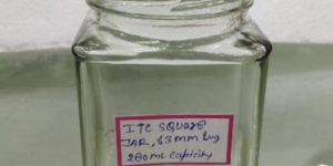 Square Glass Jar (200 Ml)