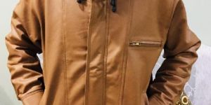 Mens Brown Leather Jacket
