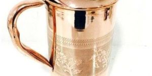 Copper Embossed Jug