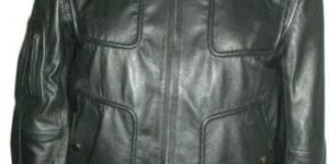 Mens Black Leather Jacket