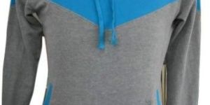 Mens Hooded Woolen Sweatshirt